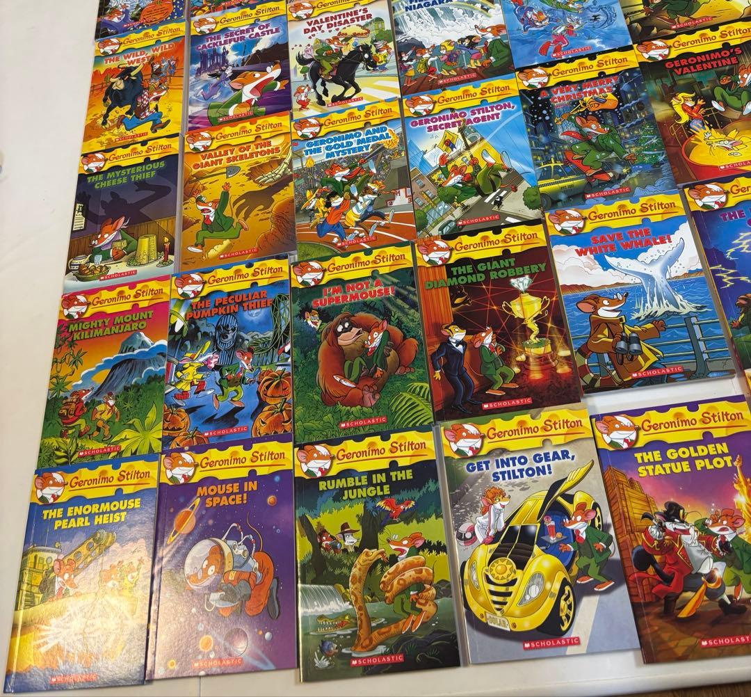 英語　絵本　洋書　多読　児童書　ジョロニモ　スティルトン　60冊セット　まとめ