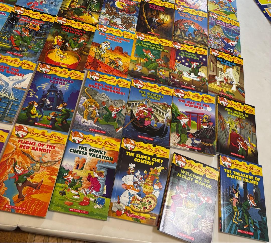 英語　絵本　洋書　多読　児童書　ジョロニモ　スティルトン　60冊セット　まとめ