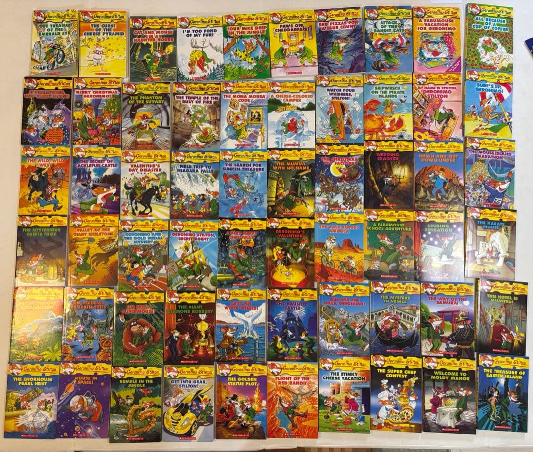 英語　絵本　洋書　多読　児童書　ジョロニモ　スティルトン　60冊セット　まとめ