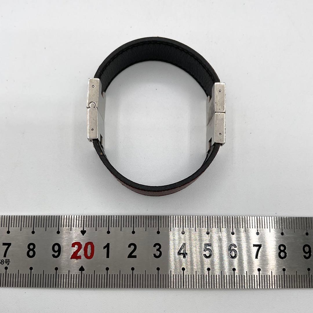 エルメス HERMES ルーリー ブレスレット バングル レッド 袋付