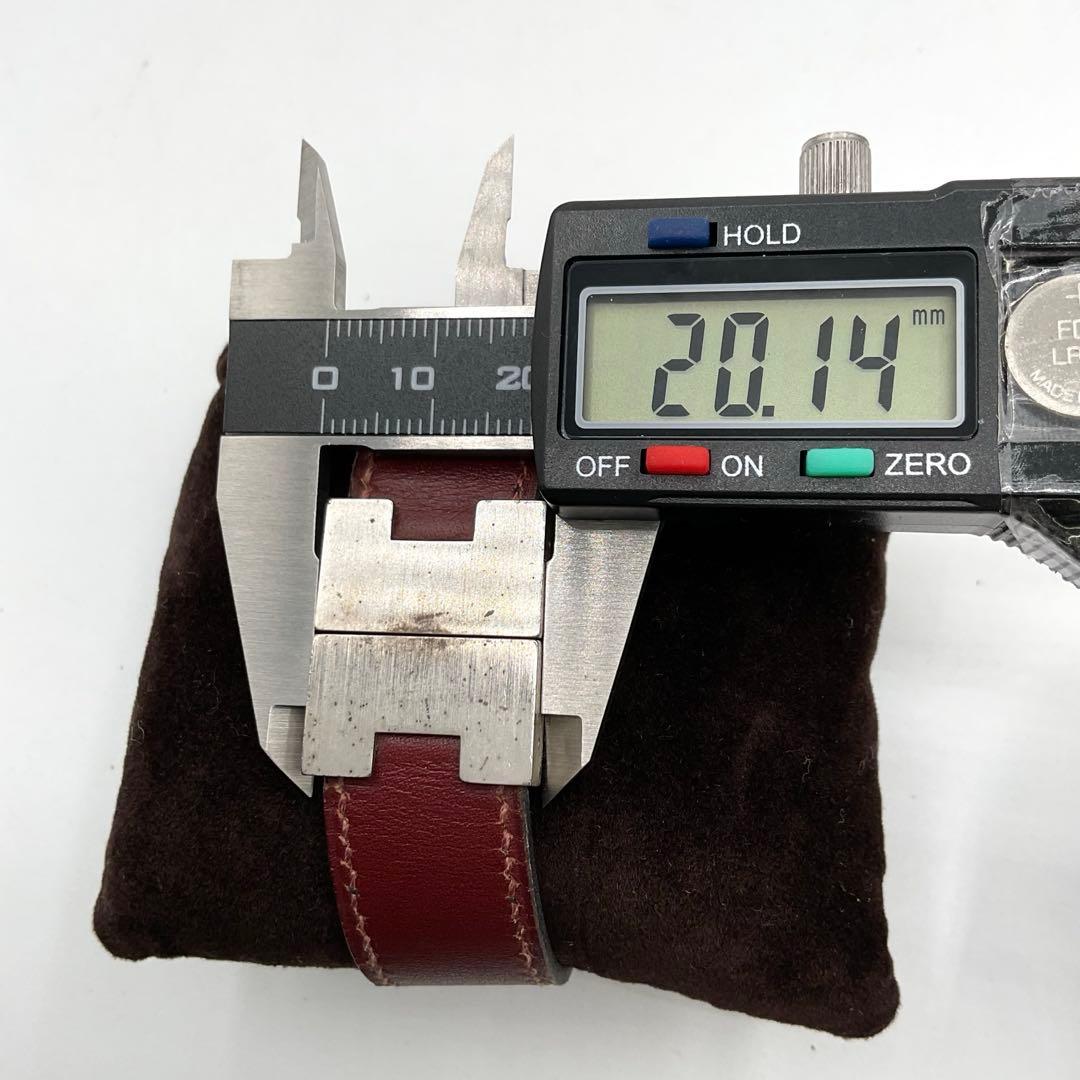 エルメス HERMES ルーリー ブレスレット バングル レッド 袋付