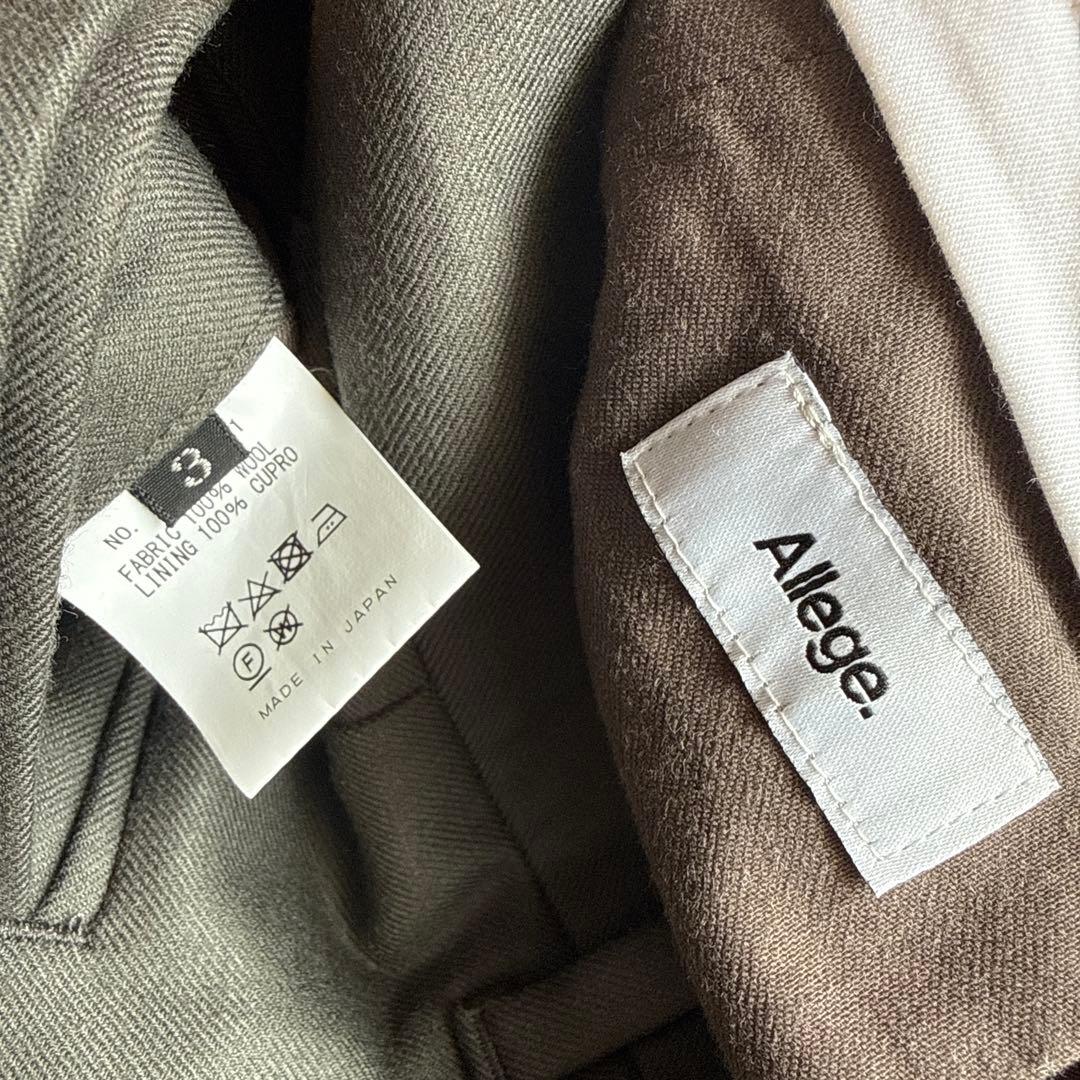 Allege. ウールスラックス