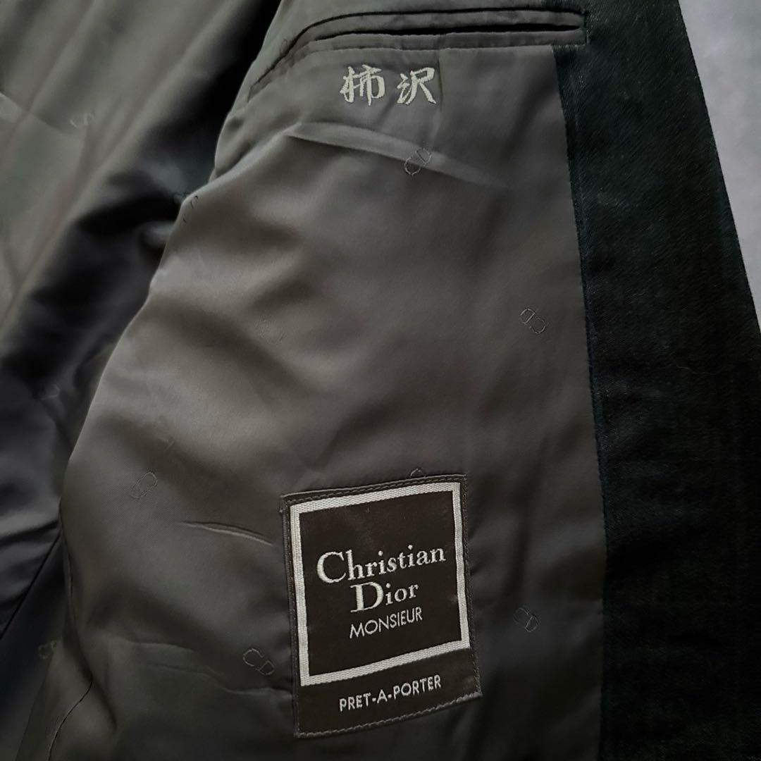 オールド　ディオール セットアップ　チェック柄　スーツ　ダブルボタン　y2k