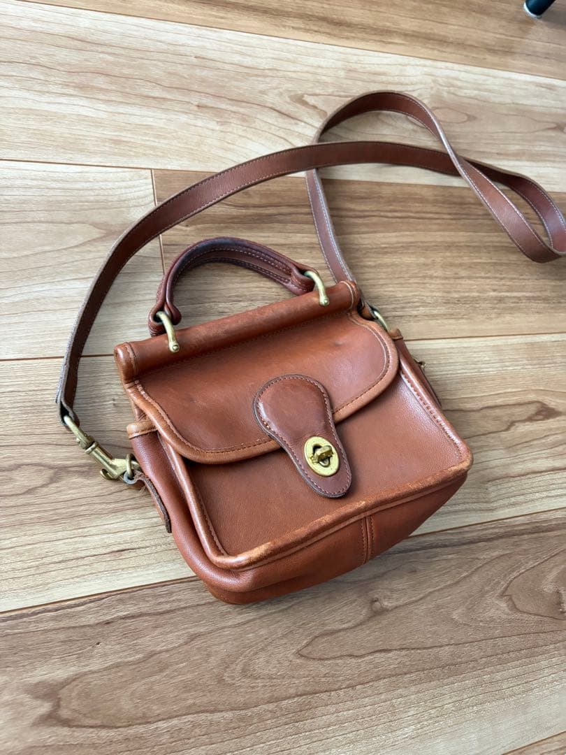【オールドcoach】ショルダーバッグ 【vintage】