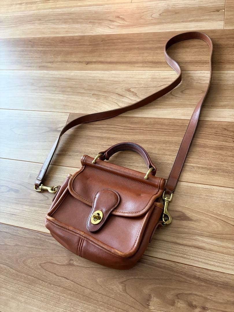 【オールドcoach】ショルダーバッグ 【vintage】