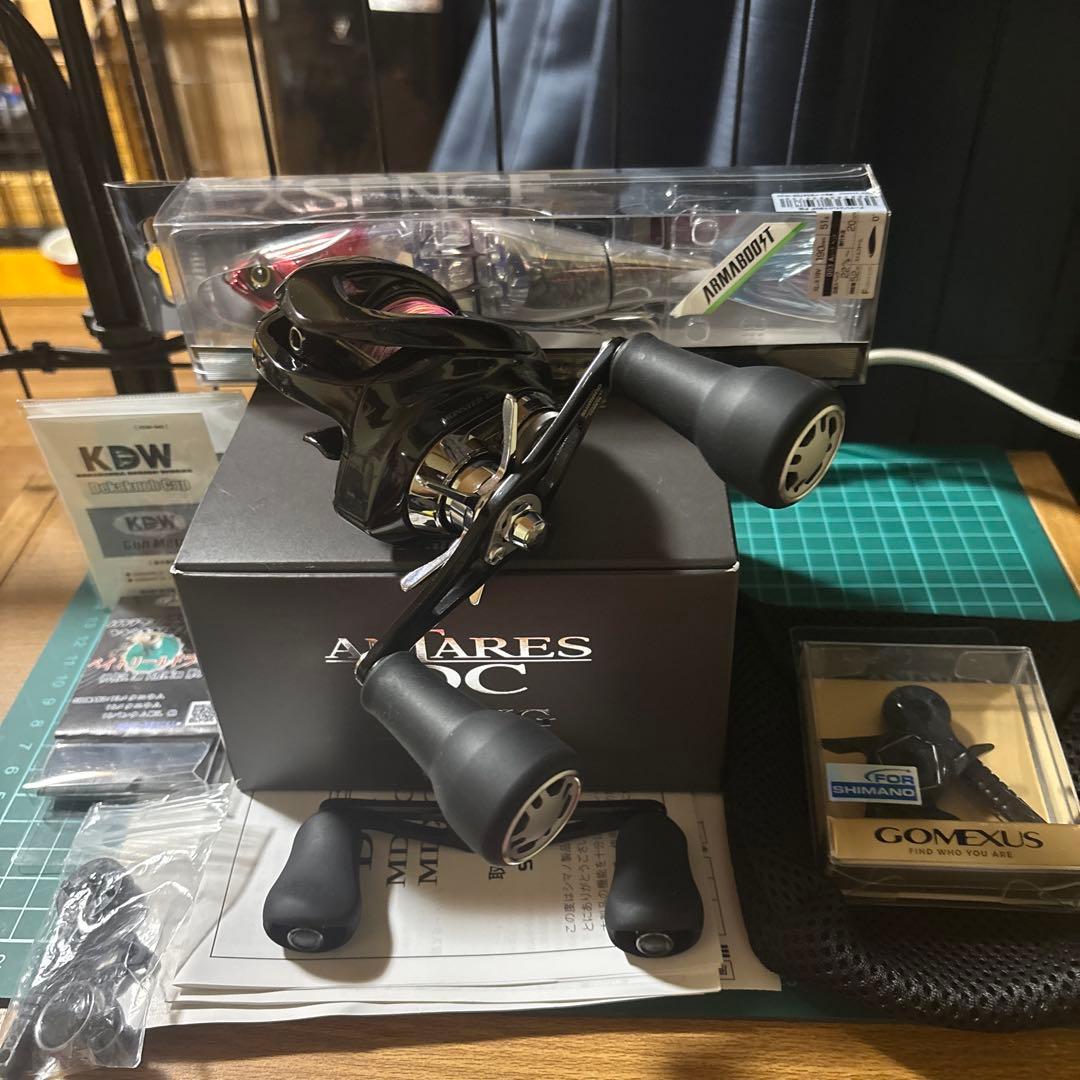 シマノ　23アンタレスDCMD XG 左ハンドル　オマケ付き