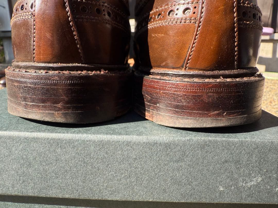 クロケット アンド ジョーンズ　CheviotロングウィングチップUK8E