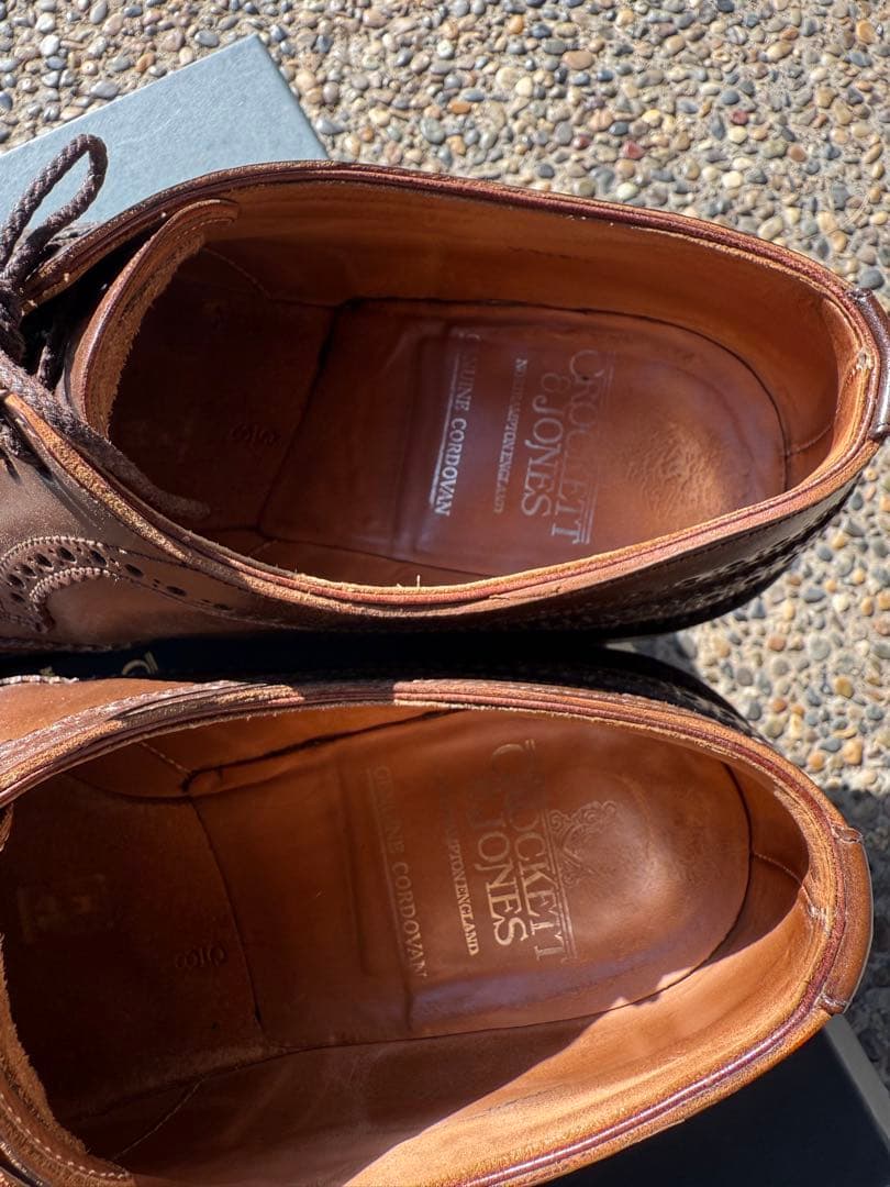 クロケット アンド ジョーンズ　CheviotロングウィングチップUK8E