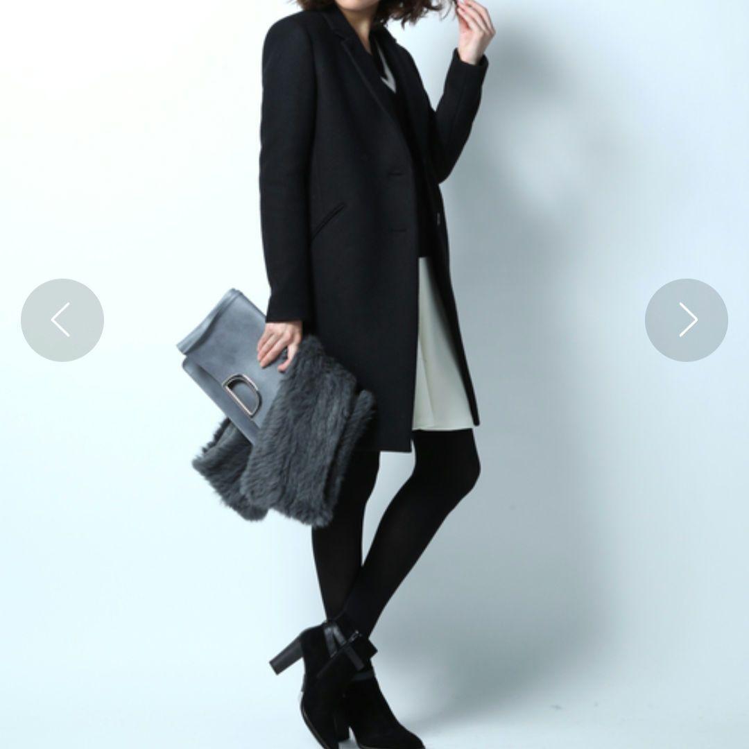 新品✨️ 23区 ウール チェスターコート Bellandi イタリア生地 40