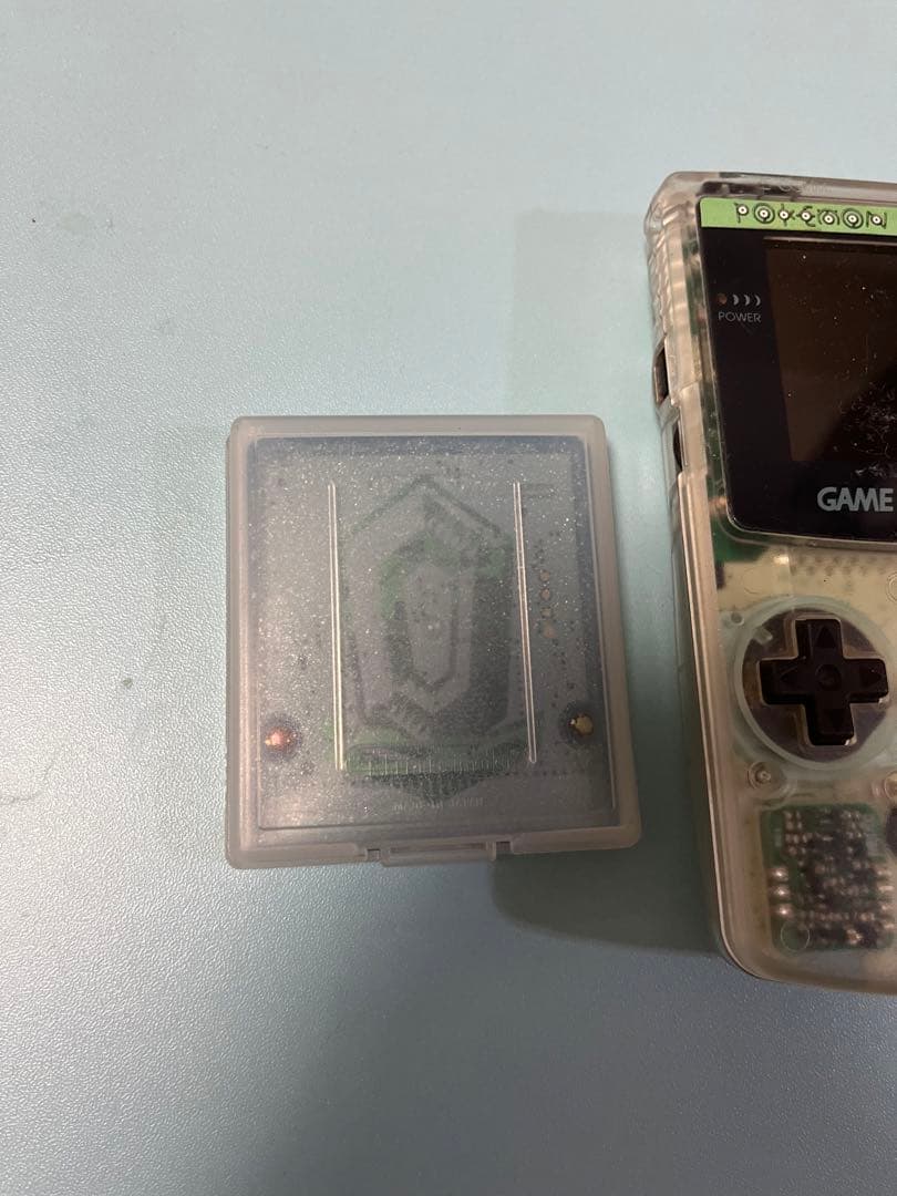 ゲームボーイカラー　スケルトン　ポケットモンスター　クリスタル　セット　ポケモン