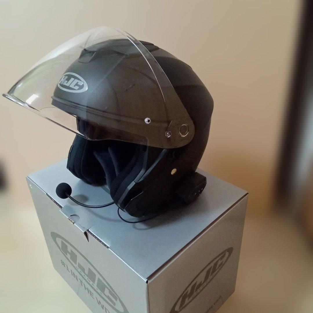 HJC i30ソリッド(セミフラットブラック)