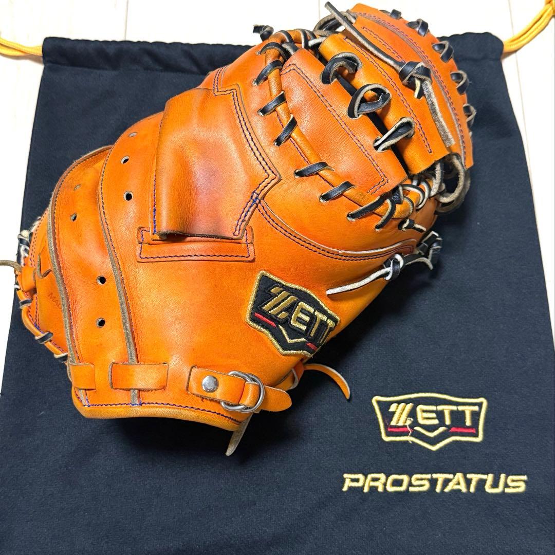 ZETTプロステイタス硬式オーダーキャッチャーミット森モデル