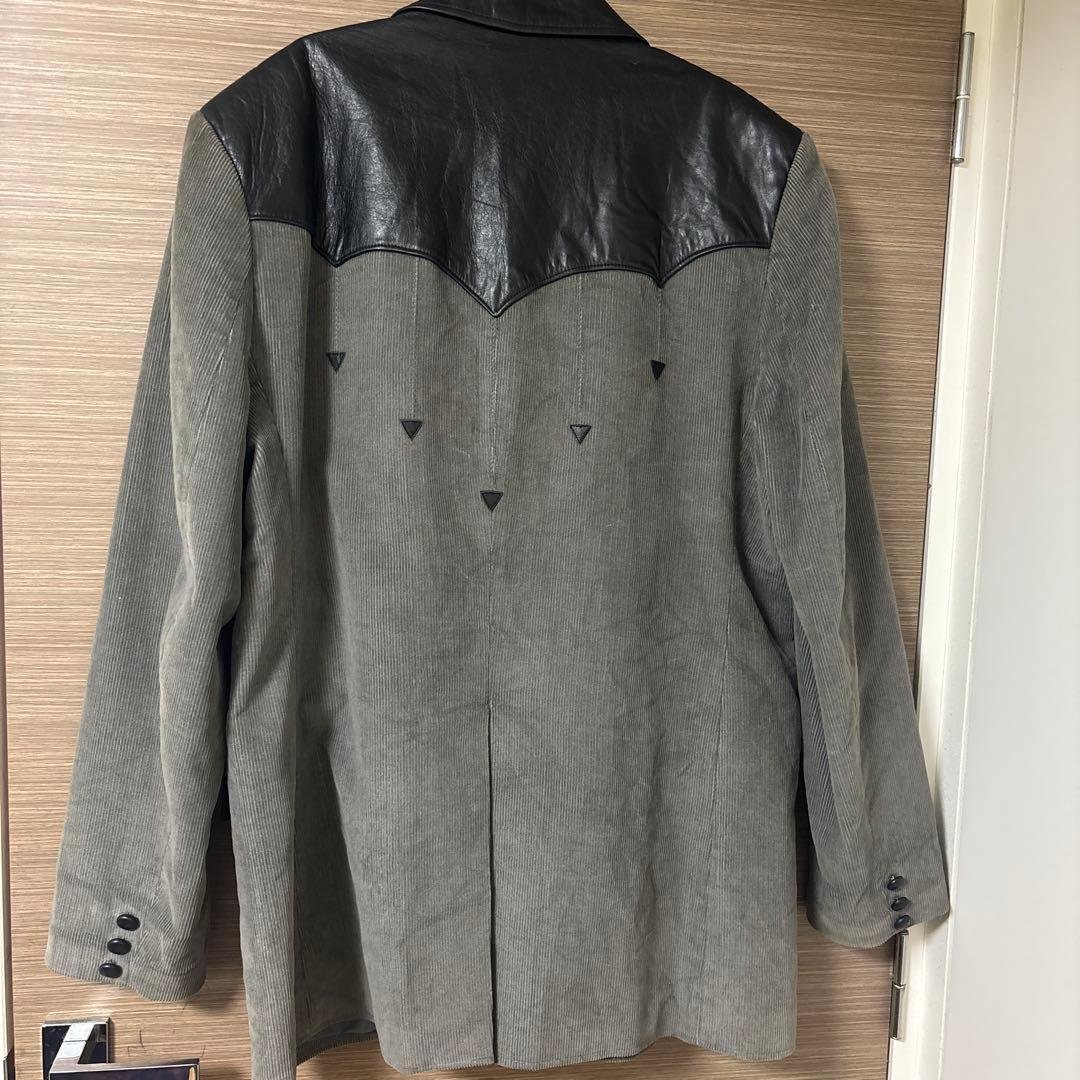 Pioneer Wear USA製 コーデュロイ レザージャケット XL 70s