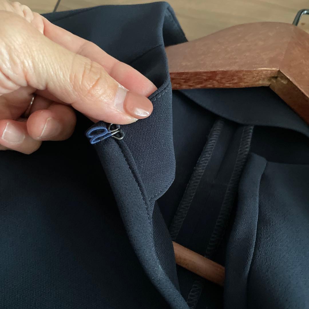 SOEJU ネイビー ノーカラージャケット Mサイズ