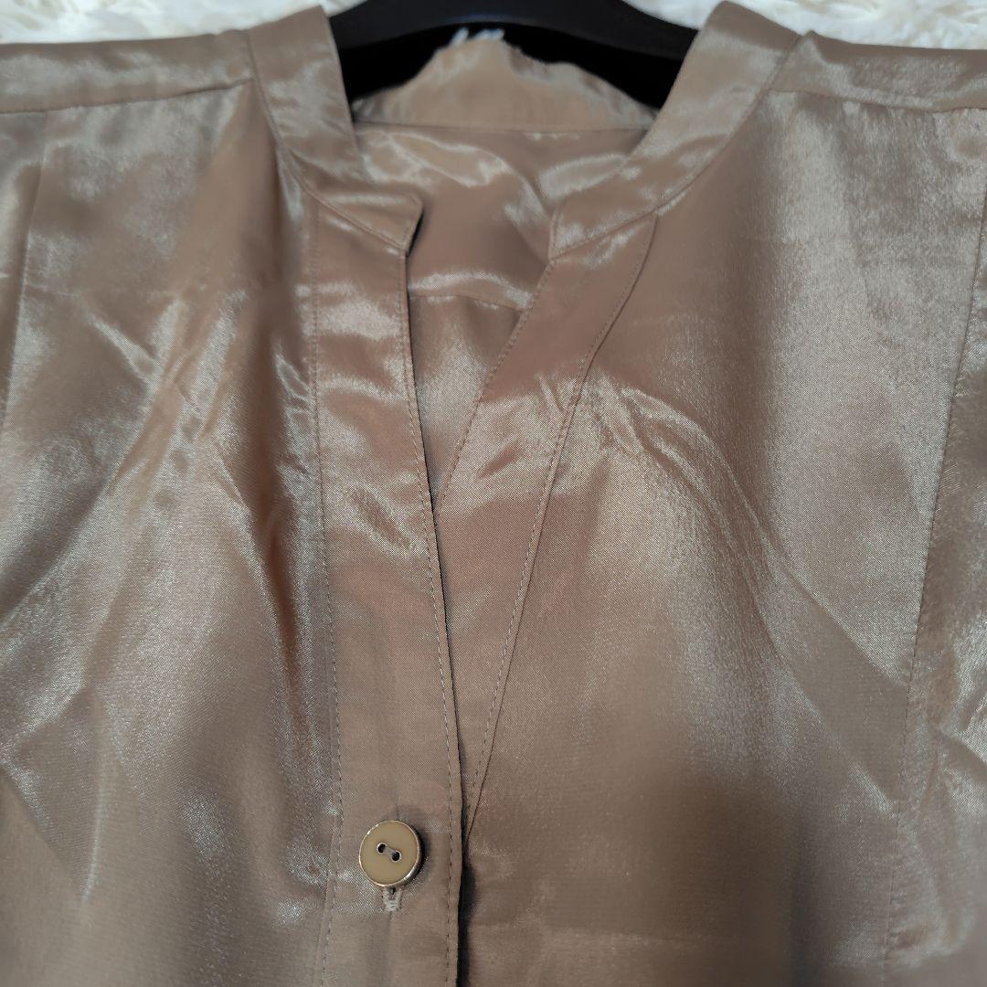 【タグ付き♡2023品】グレースコンチネンタル　サイドギャザーロングワンピース