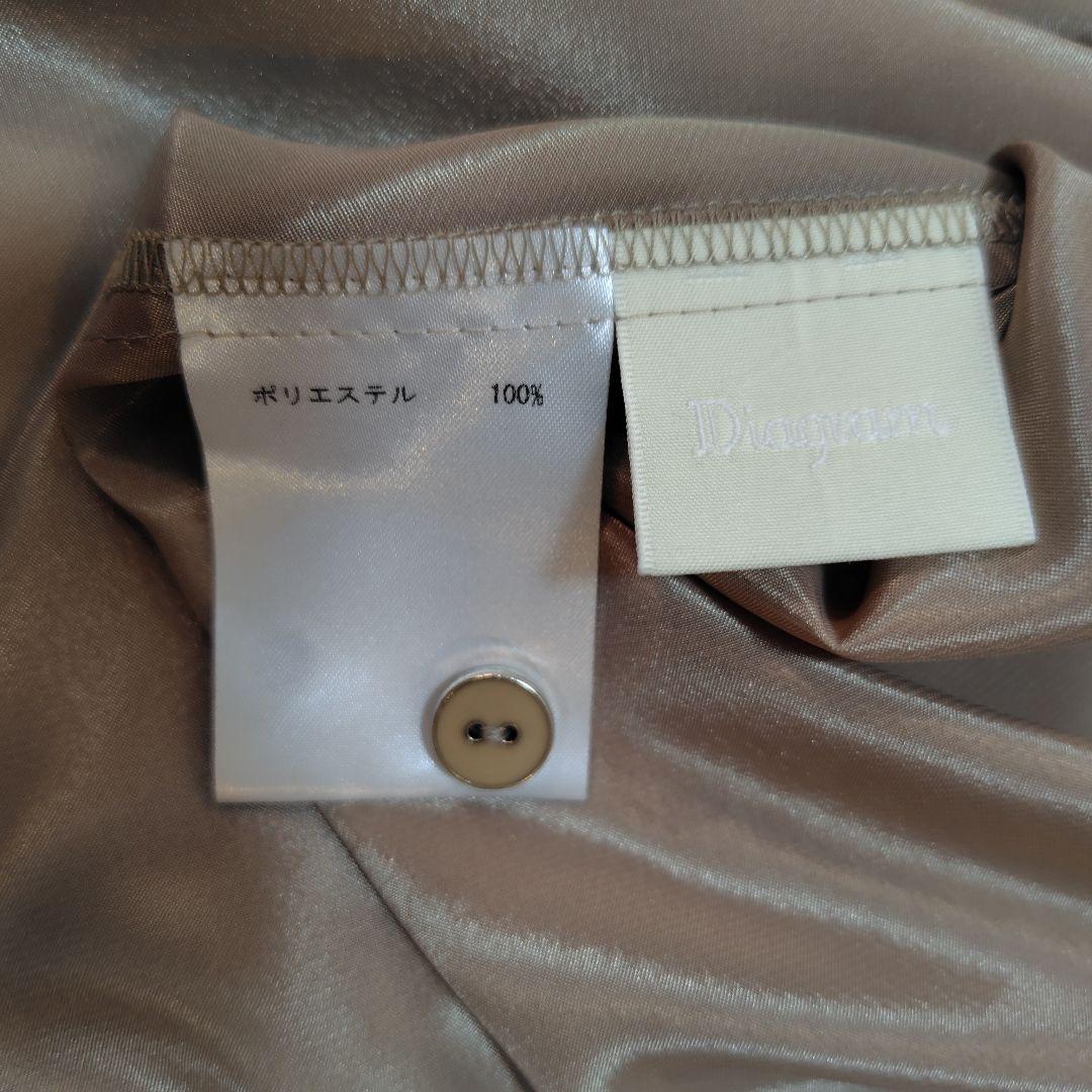 【タグ付き♡2023品】グレースコンチネンタル　サイドギャザーロングワンピース