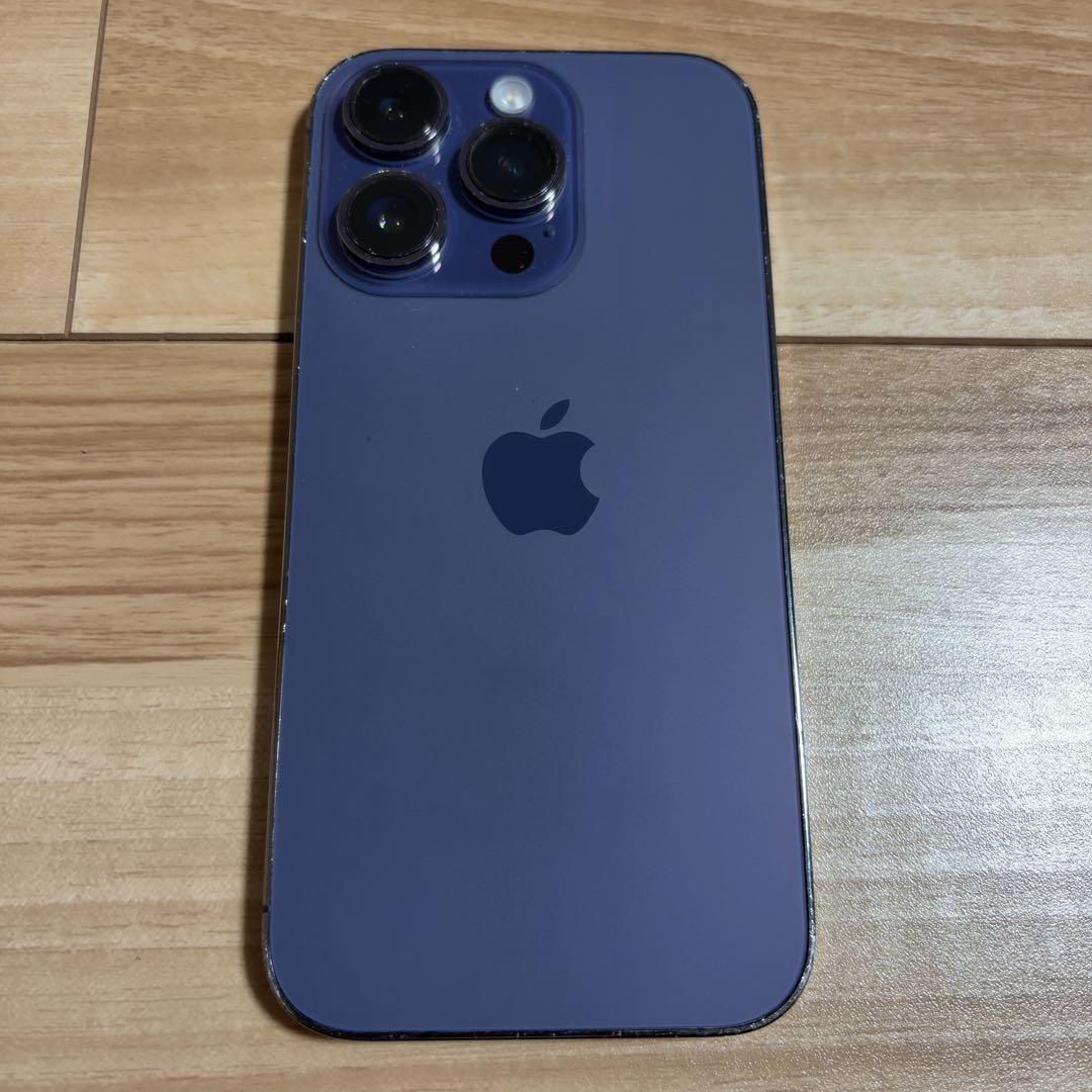 バッテリー新品 iPhone14 Pro 128GB ディープパープル