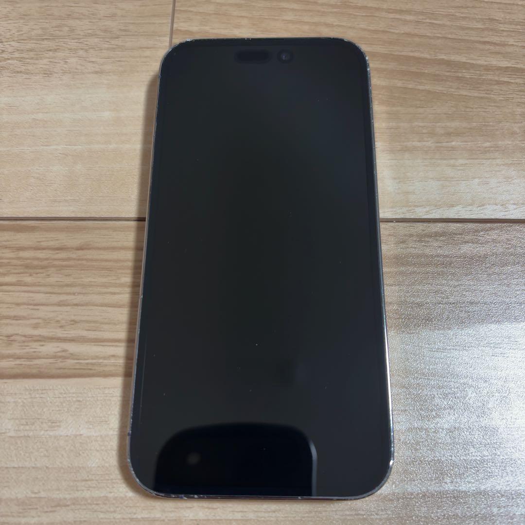 バッテリー新品 iPhone14 Pro 128GB ディープパープル