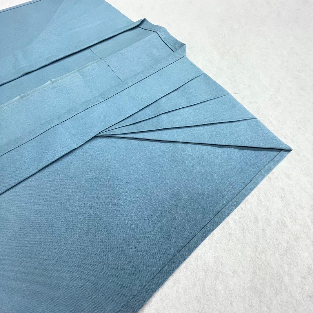 国産本麻(近江麻)裃 上衣のみ 濃い水色