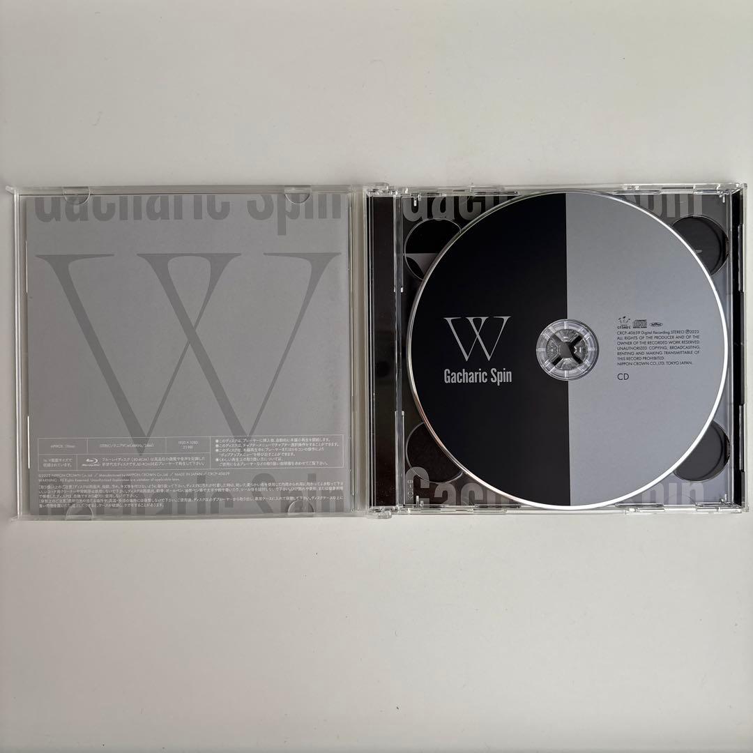 Ｗ （初回限定盤） Gacharic Spin 　CD＋Blu-ray