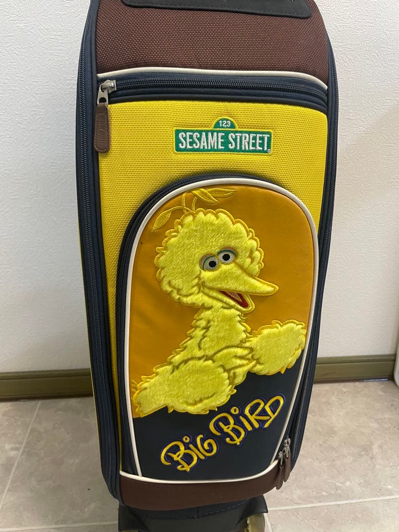 SESAME STREET ビッグバード キャディバッグ