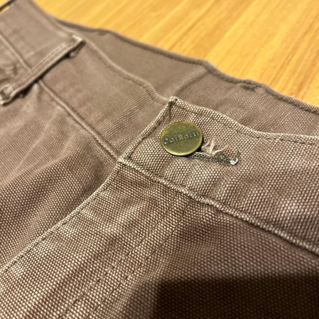 Carhartt ブラウン ワークパンツ