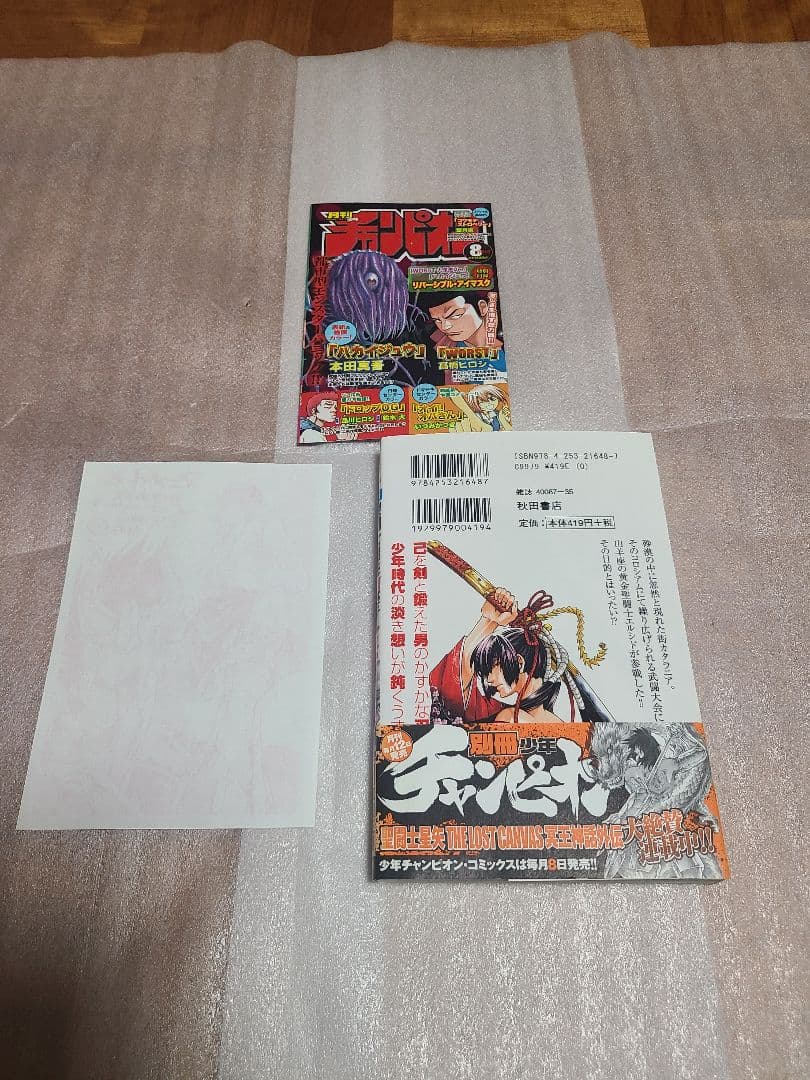 聖闘士星矢ロストキャンバス カプリコーン アニメイト 特典 ペーパー 非売品