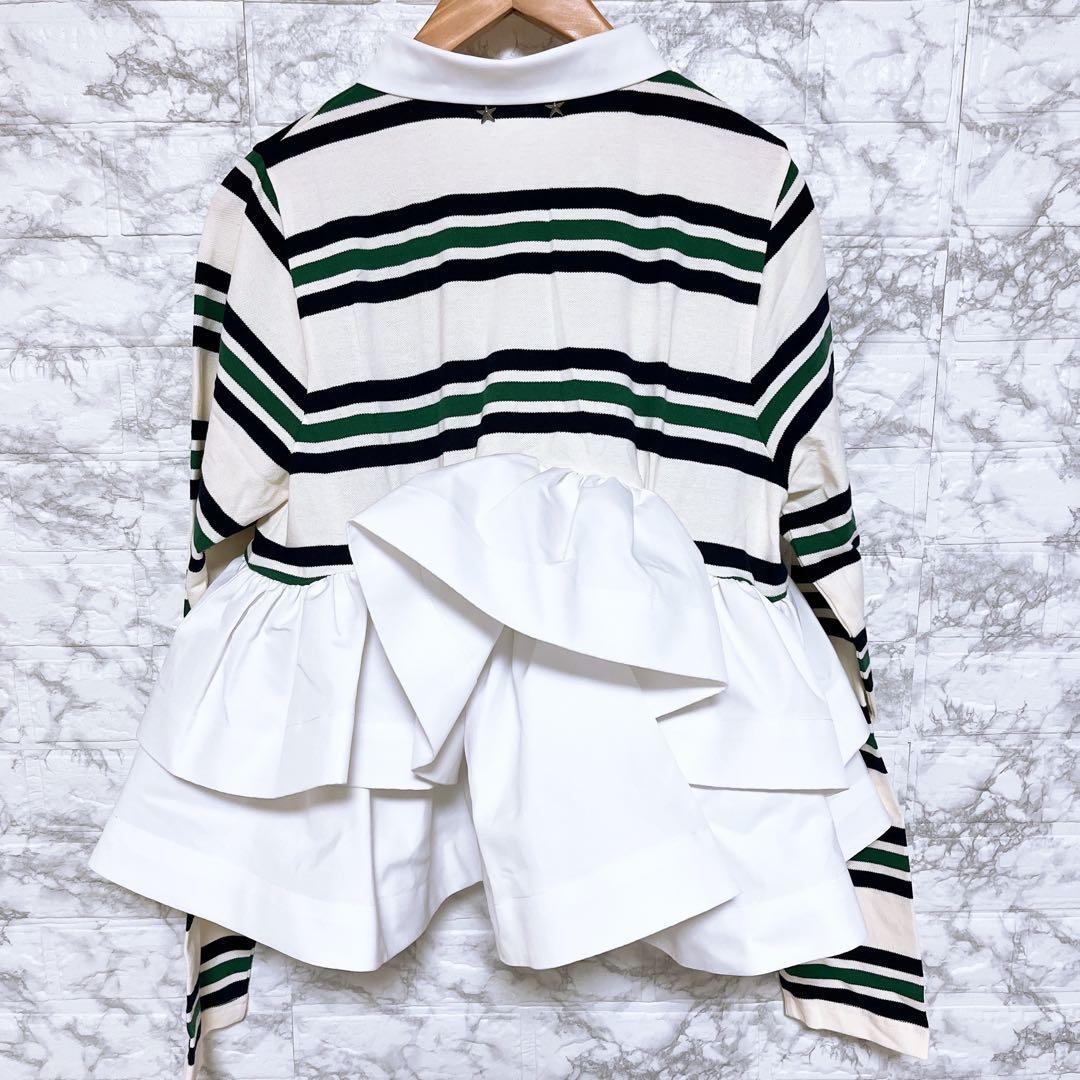 Bibiy. LOLA PEPURAMU POLO WHITE ホワイト