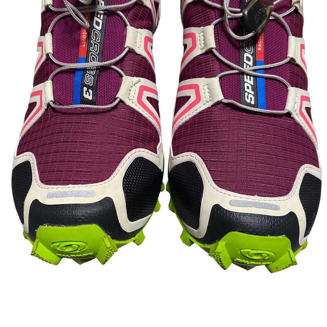 SALOMON サロモン　24cm Speedcross 3﻿ スニーカー 紫色