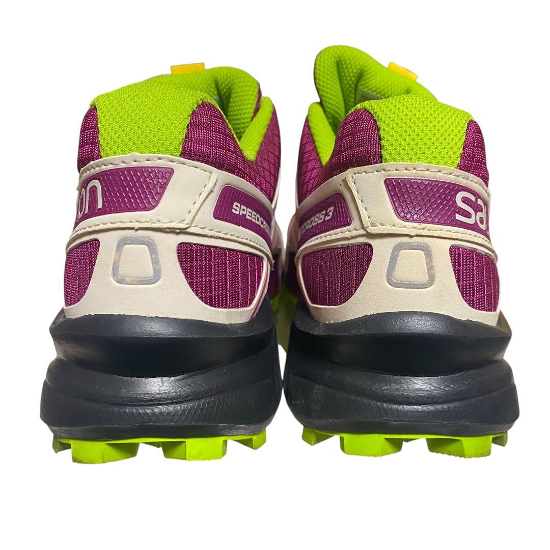 SALOMON サロモン　24cm Speedcross 3﻿ スニーカー 紫色