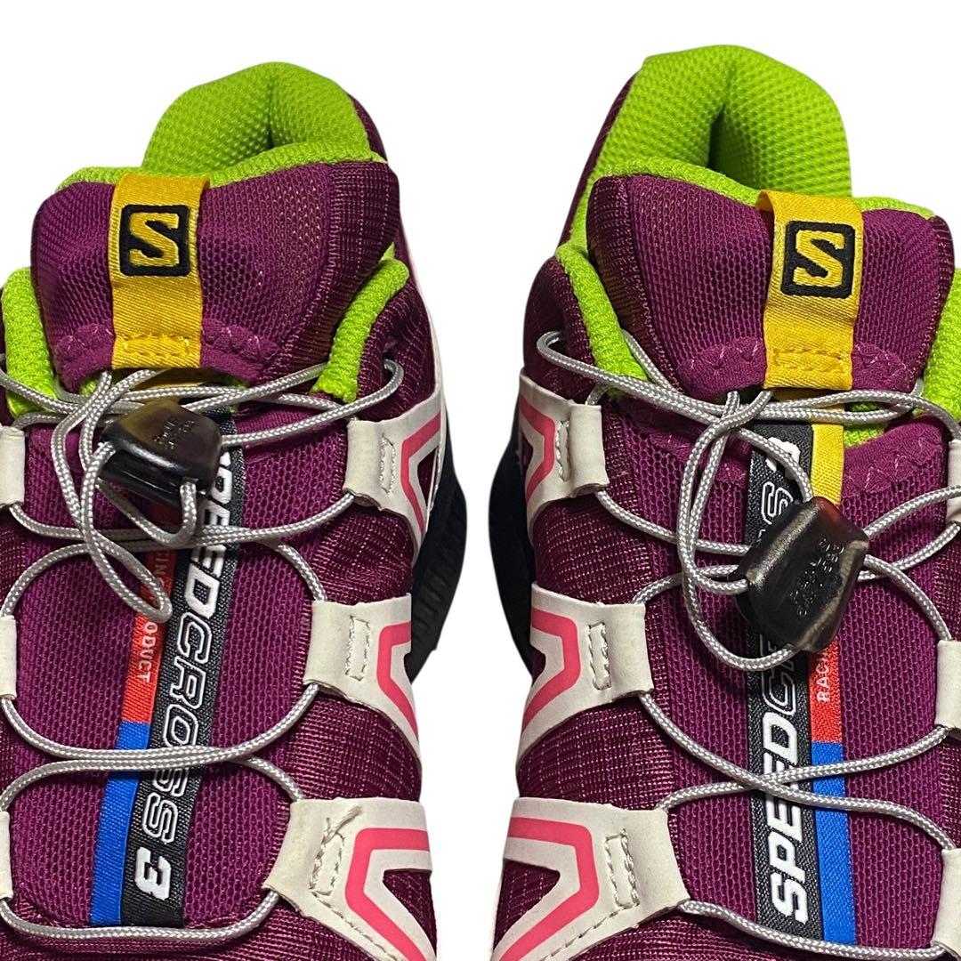 SALOMON サロモン　24cm Speedcross 3﻿ スニーカー 紫色