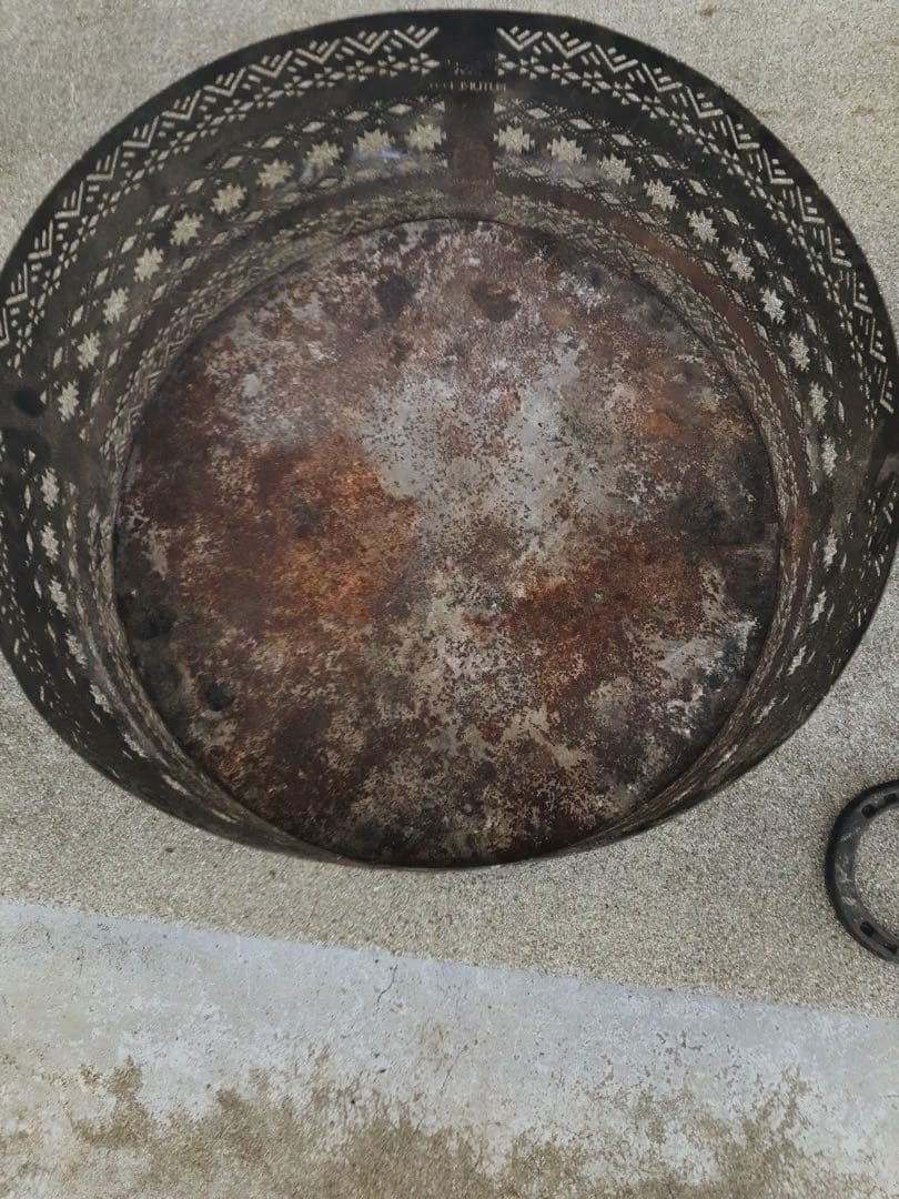 FUTURE FOX NAVAJO 焚き火台　シート　収納袋トングセット