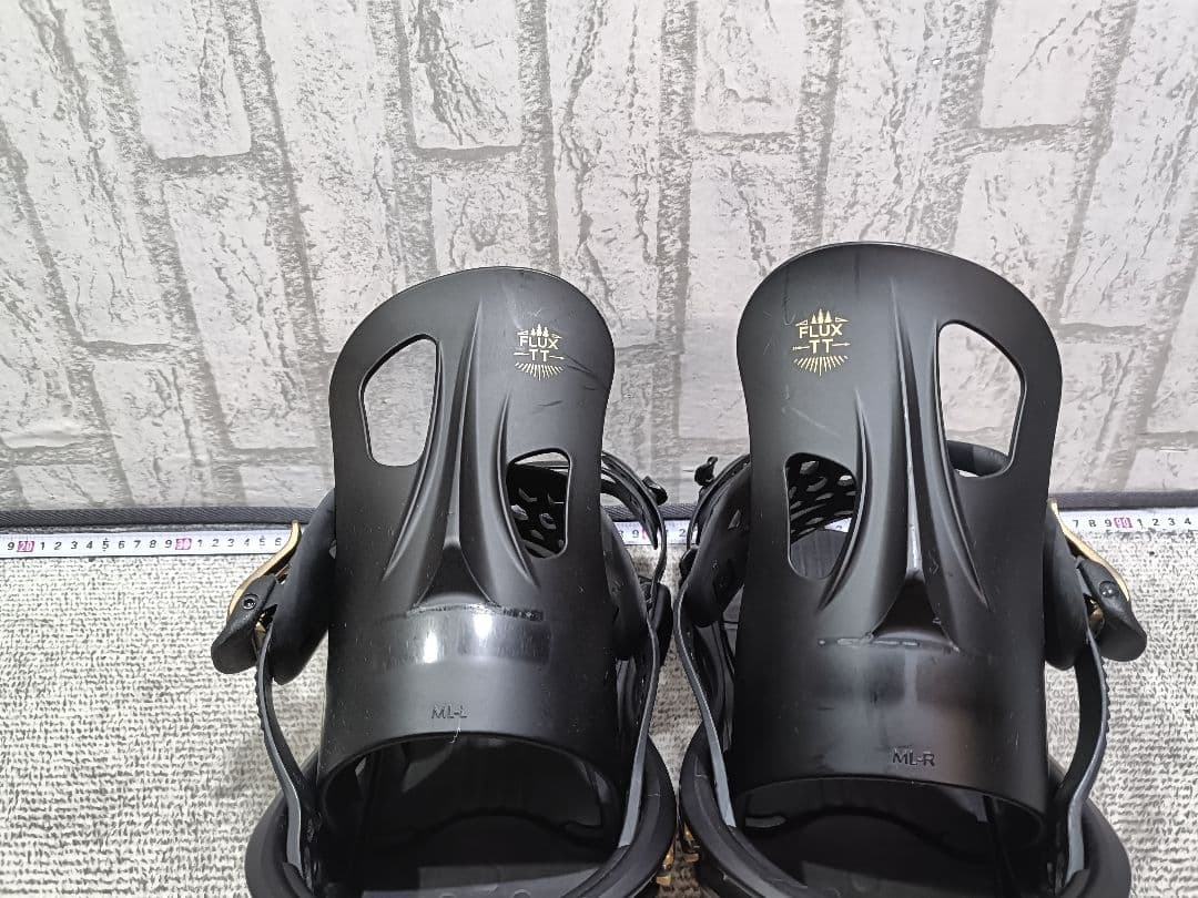 Lサイズ スノーボードビンディング フラックス バインディング