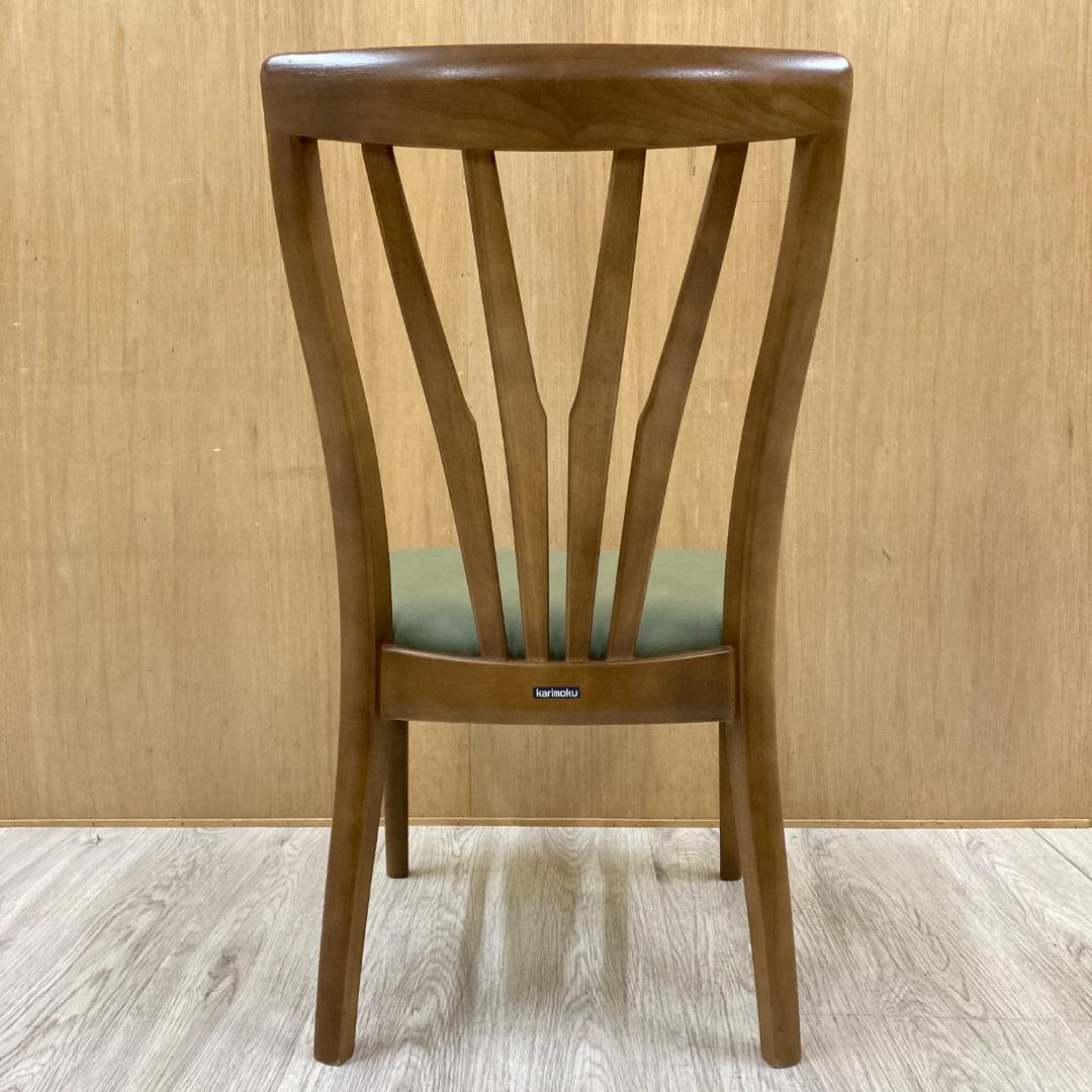 【カリモク】ダイニングチェア　椅子　食卓　B