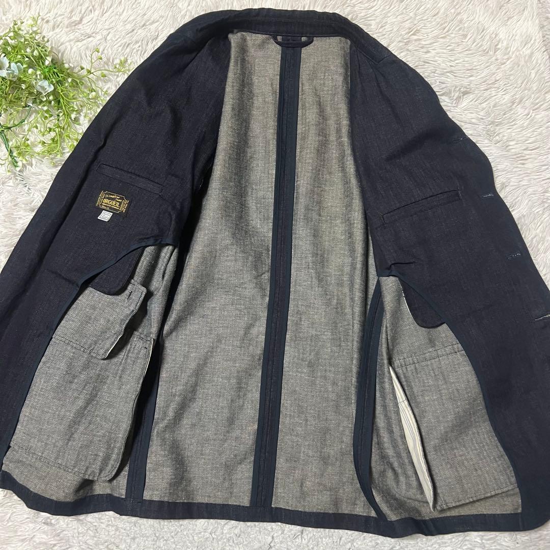 ORGUEILオルゲイユ　デニムジャケット　カバーオール XL 42