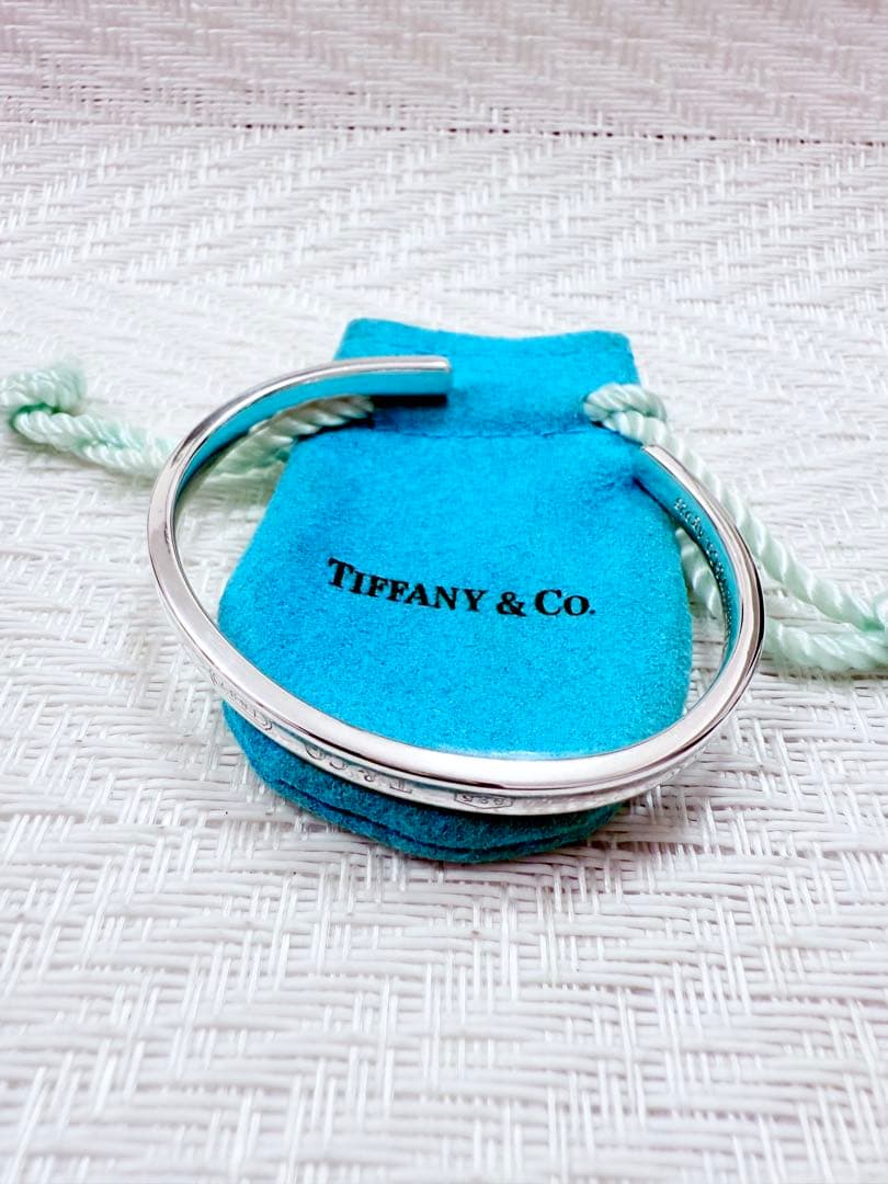 ティファニー TIFFANY&Co 1837 カフ ナロー バングル 925