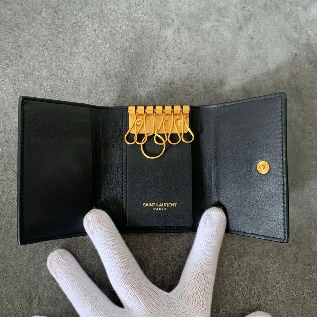 [極美品] SAINT LAURENT キーケース　付属品完備