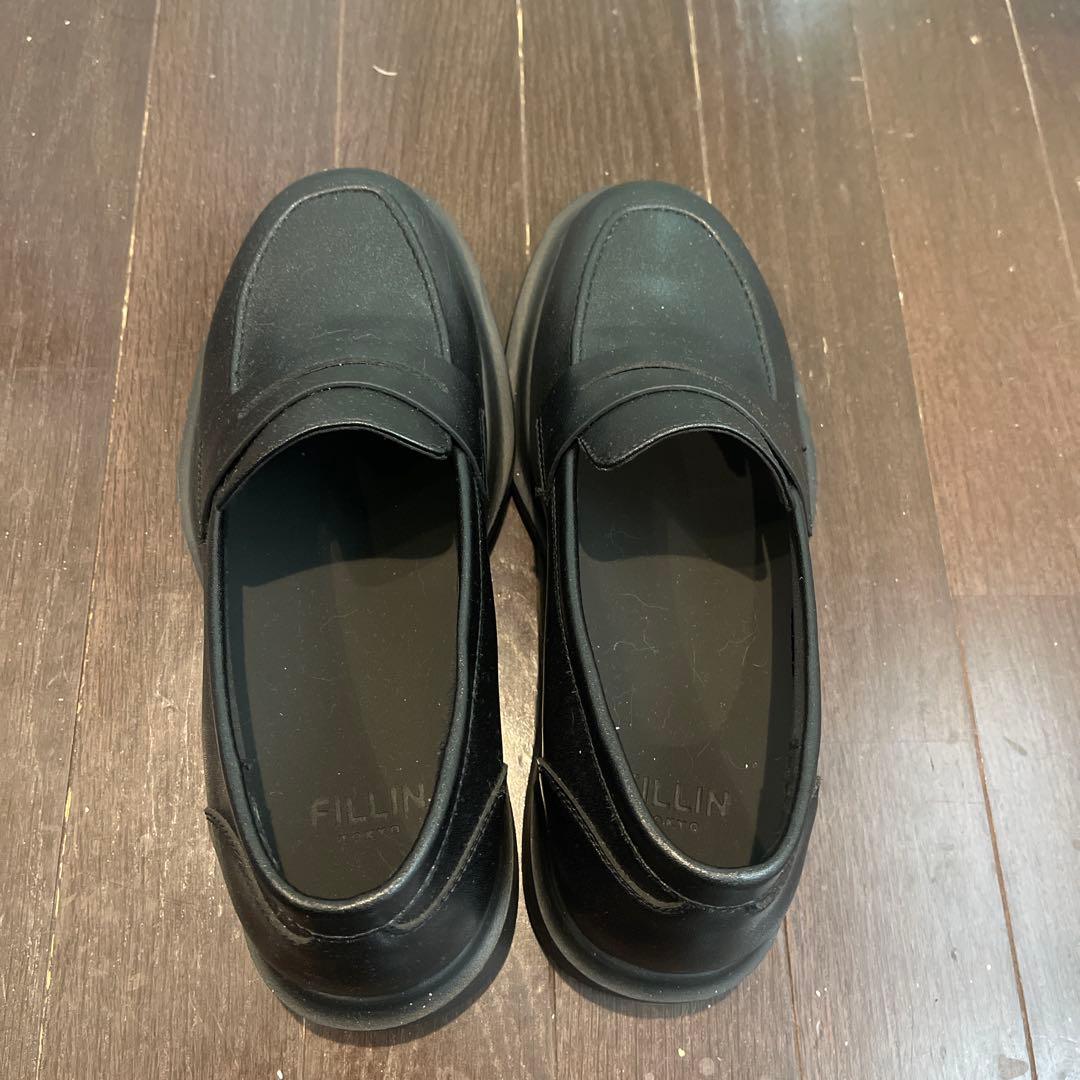 FILLIN｜HOMMEローファー｜身長＋5.5CMバレずに盛れる靴｜26cm