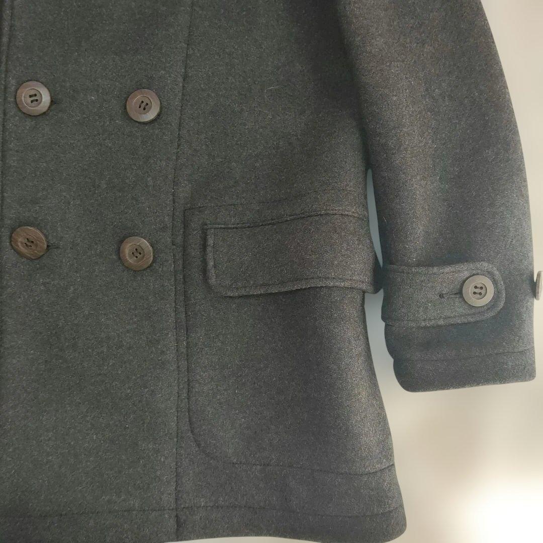 美品✨ ダッパーズ マッキーノコート ショールカラー ウール グレー