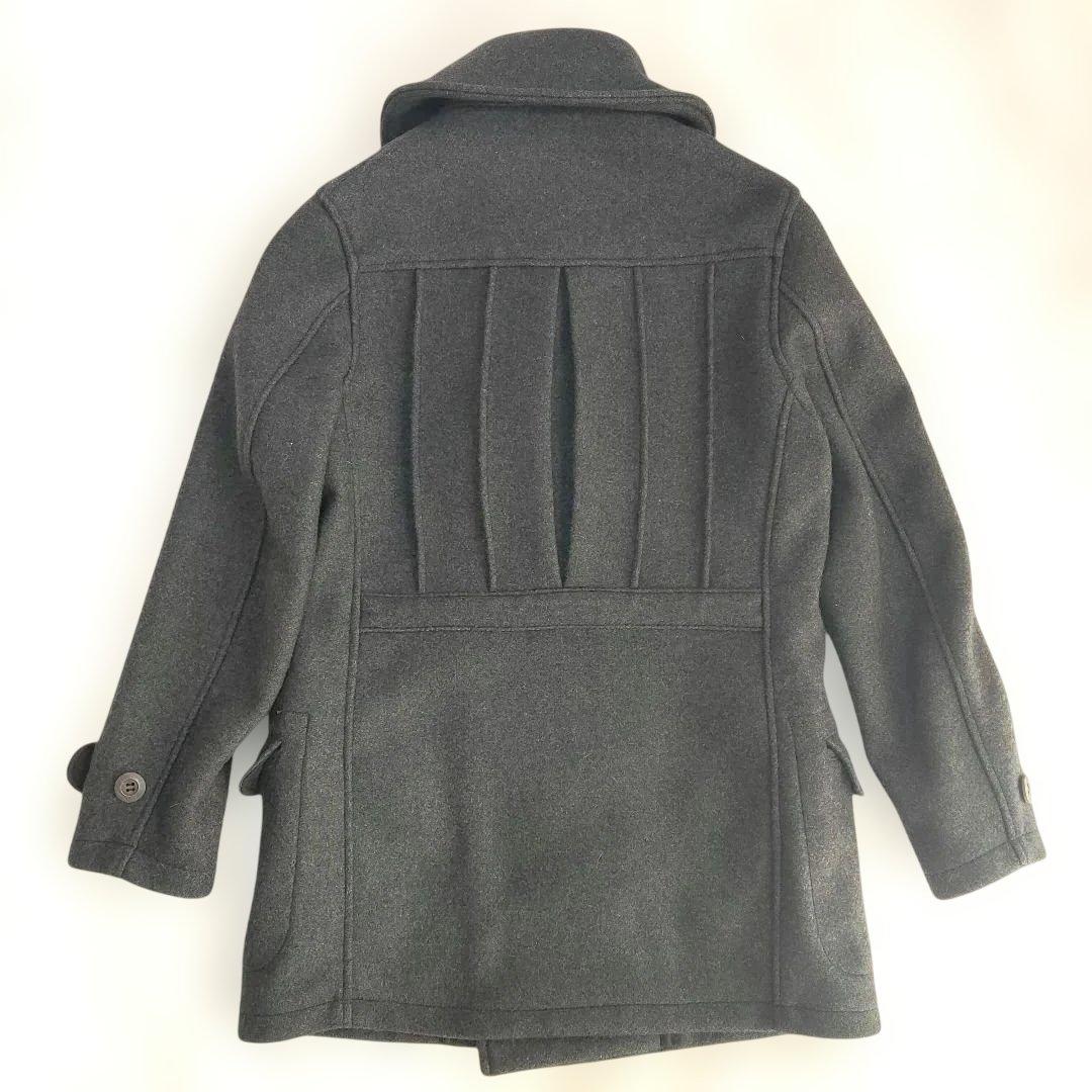 美品✨ ダッパーズ マッキーノコート ショールカラー ウール グレー