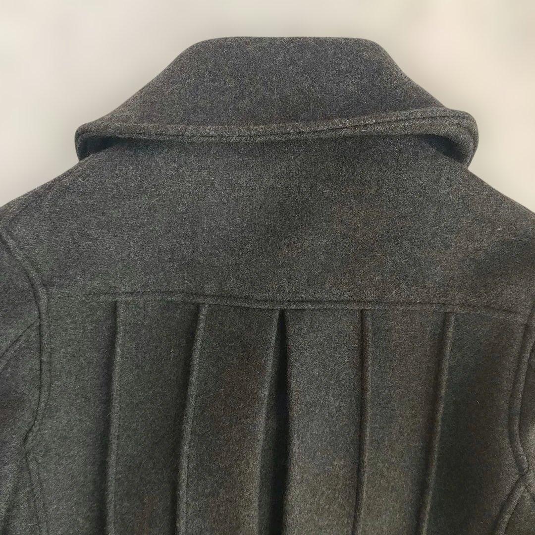 美品✨ ダッパーズ マッキーノコート ショールカラー ウール グレー