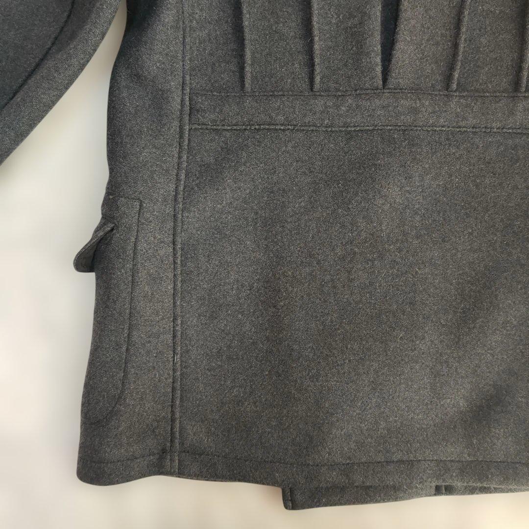 美品✨ ダッパーズ マッキーノコート ショールカラー ウール グレー