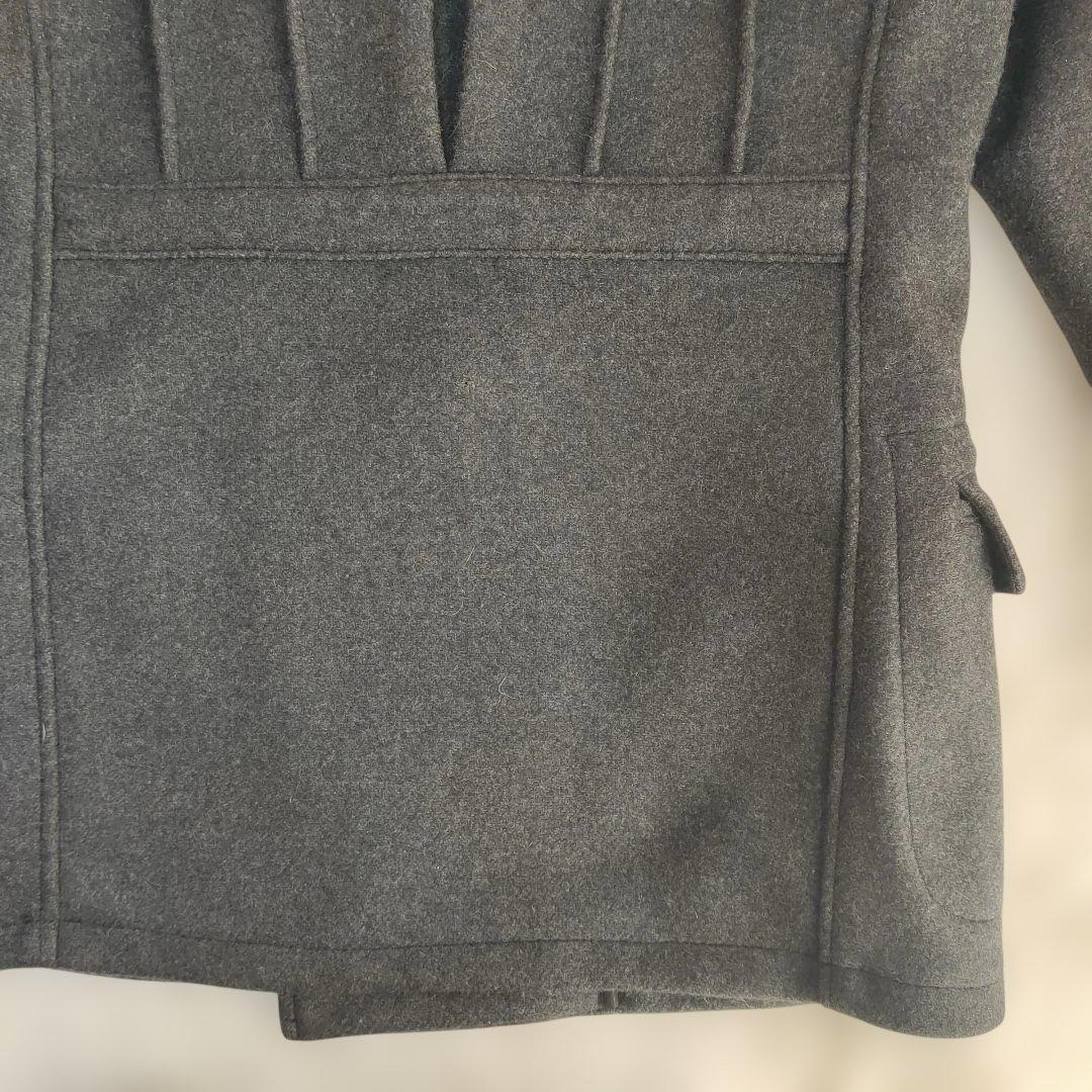 美品✨ ダッパーズ マッキーノコート ショールカラー ウール グレー