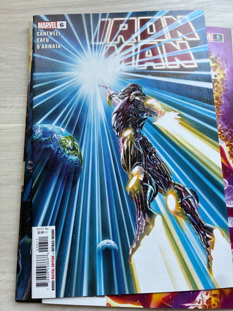 アメコミ Iron man #1-10 Alex Ross スパイダーマン