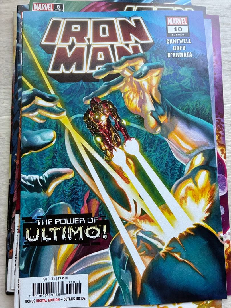 アメコミ Iron man #1-10 Alex Ross スパイダーマン