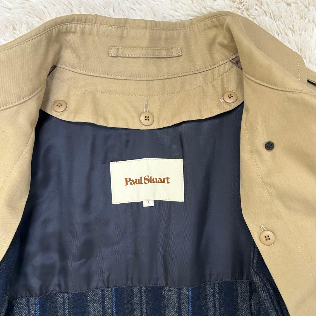 美品✨ポールスチュアート トレンチコート ロング ライナー付 ベージュ 3way