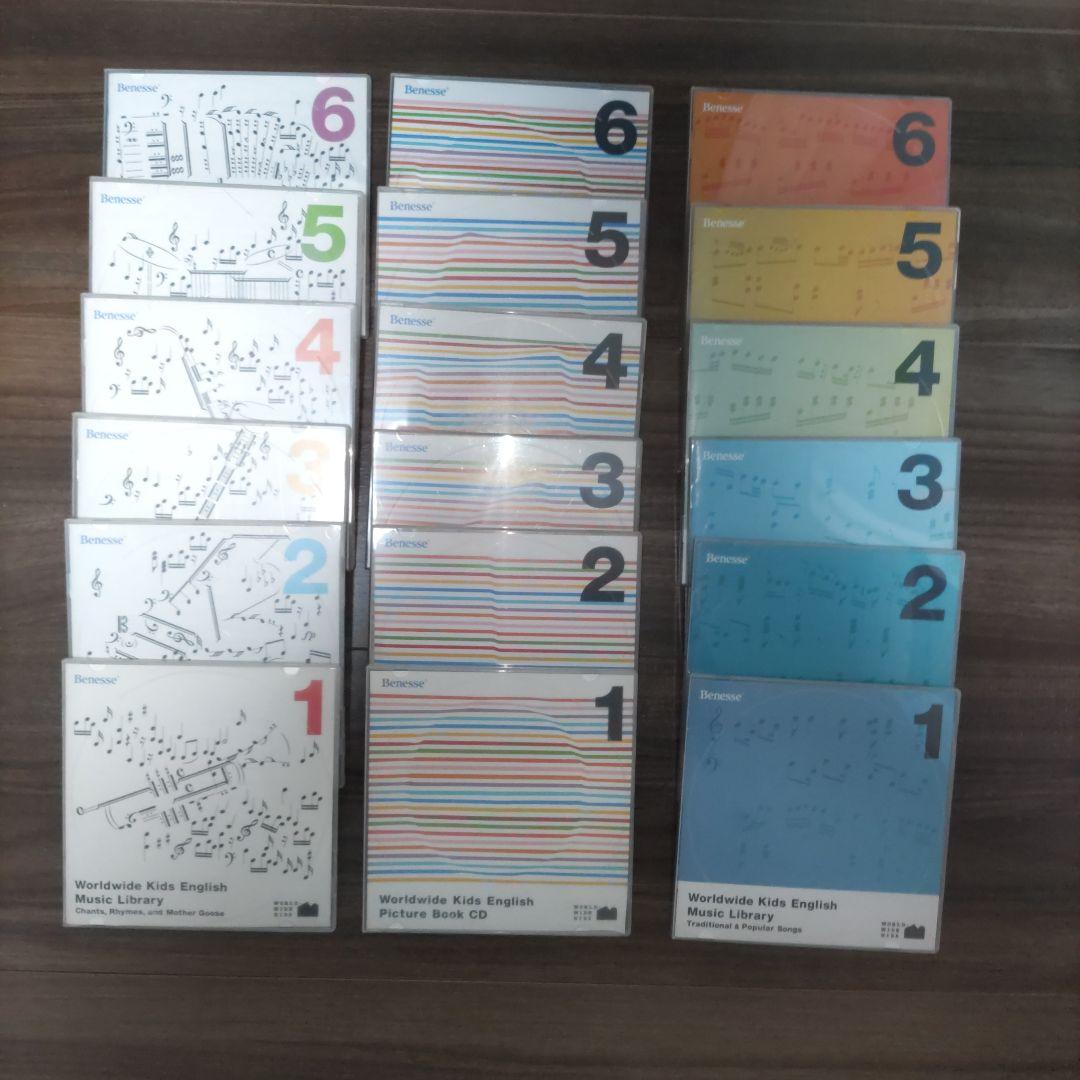 ワールドワイドキッズ　DVD CD 絵本 パペットセット