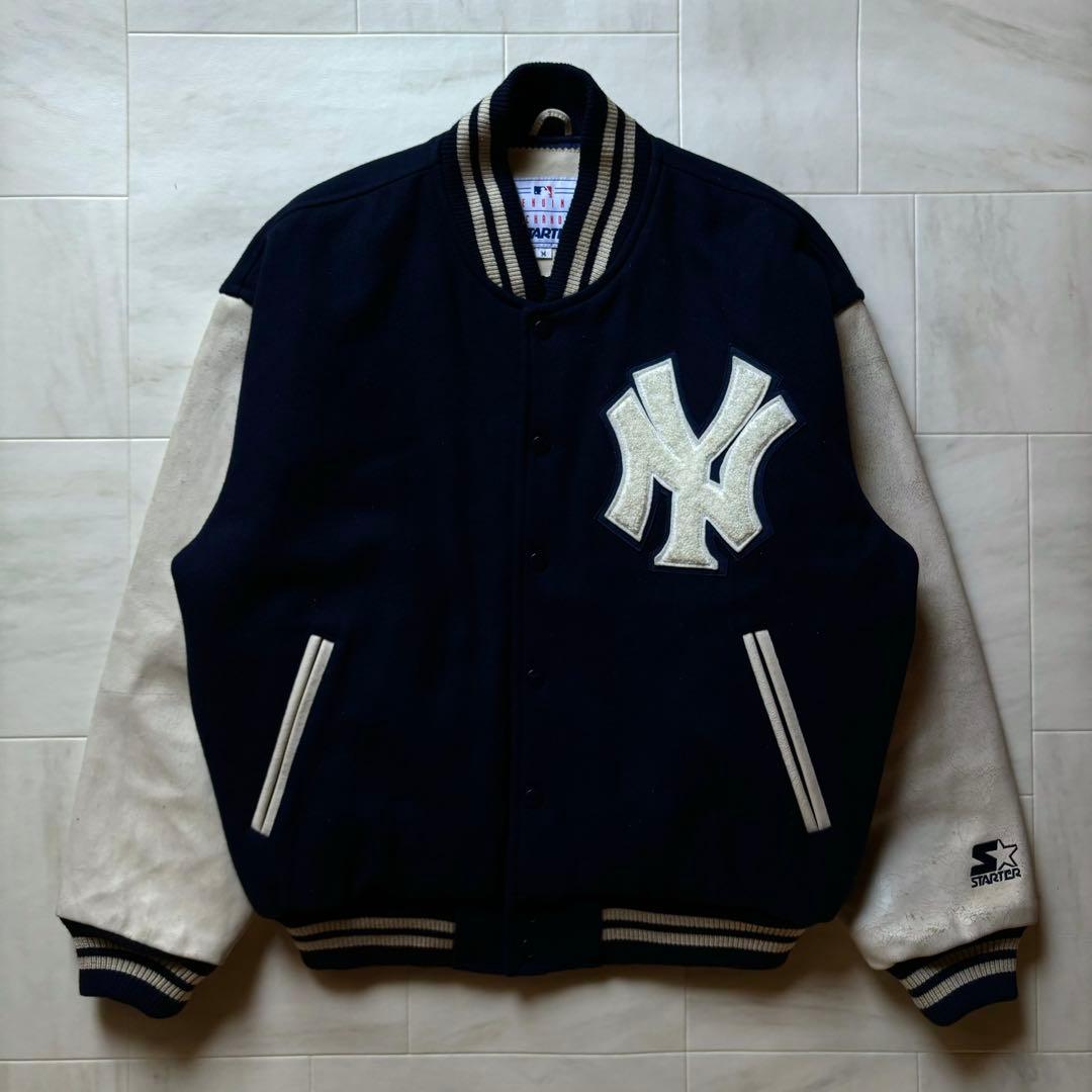ジェニュイン マーチャンダイズ バイ スターター ヤンキース スタジャン M