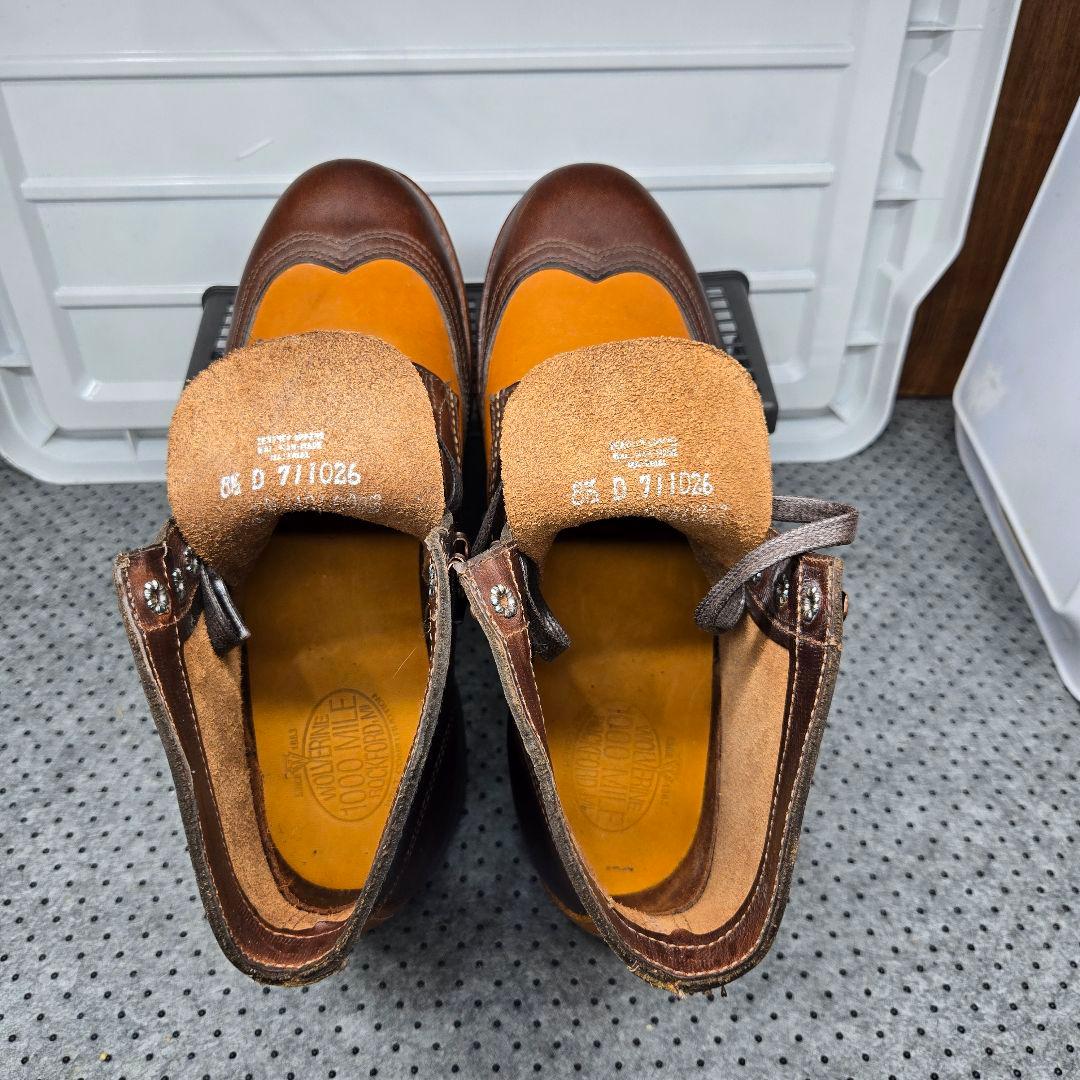 WOLVERINE ウルヴァリン 1000マイルブーツ 26.5cm　未使用