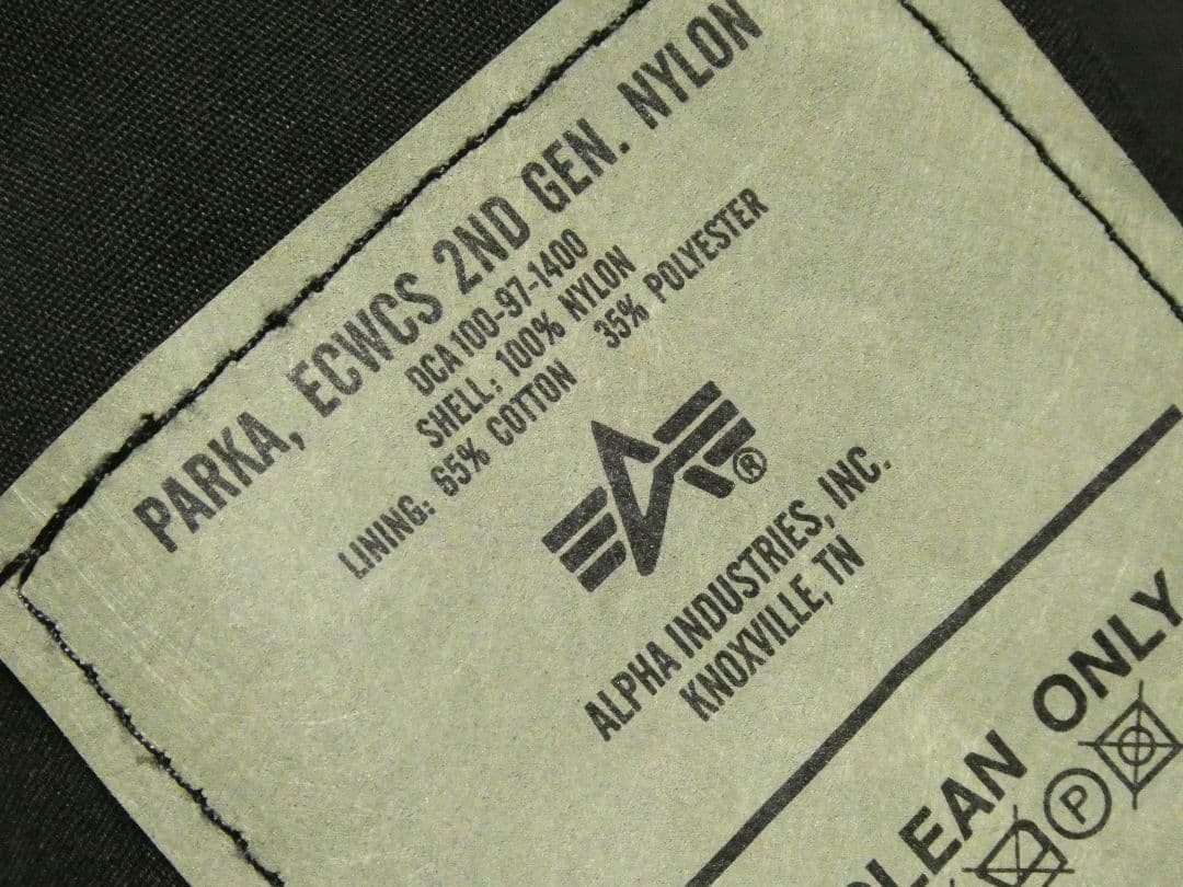 極上美品！97年製レプリカ！2GENモデル！アルファECWCSナイロンパーカー